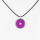 Tesla plate pendant - purple - energy edition